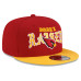 Бейсболка Arizona Cardinals New Era x Born x Raised 9FIFTY - Cardinal/Yellow