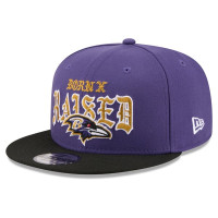 Бейсболка Baltimore Ravens New Era x Born x Raised 9FIFTY - Purple/Black