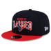 Бейсболка Houston Texans New Era x Born x Raised 9FIFTY - Navy/Red