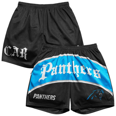 Шорты Carolina Panthers Chalk Line Black Victorian Retro