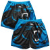 Шорты Carolina Panthers Chalk Line Blue Big Logo Retro