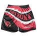 Шорты Arizona Cardinals Chalk Line Black Saw Blade Retro