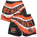 Шорты Cincinnati Bengals Chalk Line Black Saw Blade Retro Шорты Cincinnati Bengals Chalk Line Black Saw Blade Retro