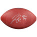 Joe Burrow Cincinnati Bengals Autographed Fanatics Authentic Duke Full Color Football with 'Who Dey' Inscription