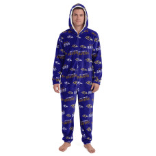 Unisex Baltimore Ravens Concepts Sport Purple Sidekick Union Suit