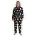 Unisex Pittsburgh Steelers Concepts Sport Black Sidekick Union Suit Unisex Pittsburgh Steelers Concepts Sport Black Sidekick Union Suit