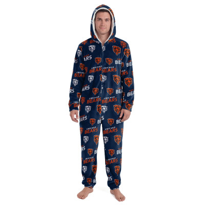 Unisex Chicago Bears Concepts Sport Navy Sidekick Union Suit