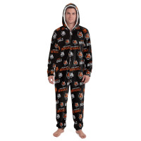 Unisex Cincinnati Bengals Concepts Sport Black Sidekick Union Suit