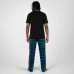 Carolina Panthers Concepts Sport Black Highland Sleep Set