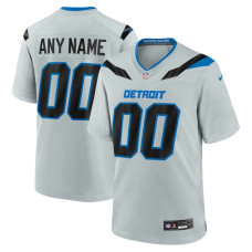 Именная джерси Detroit Lions Nike 2026 Rivalries Collection Game - Silver