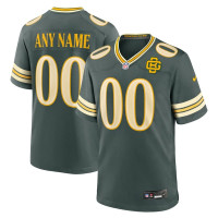 Именная джерси Green Bay Packers Nike 2026 Rivalries Collection Game - Green