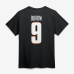 Футболка Cincinnati Bengals Joe Burrow Black USA 250 Name & Number