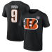 Футболка Cincinnati Bengals Joe Burrow Black USA 250 Name & Number