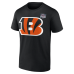 Футболка Cincinnati Bengals Joe Burrow Black USA 250 Name & Number