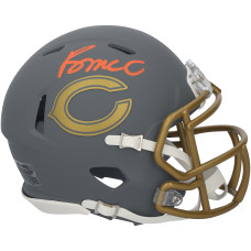 Rome Odunze Chicago Bears Autographed Fanatics Authentic Riddell Slate Speed Mini Helmet Rome Odunze Chicago Bears Autographed Fanatics Authentic Riddell Slate Speed Mini Helmet