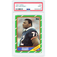 Карточка William Perry Chicago Bears 1986 Topps #20 PSA Authenticated 9
