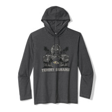 Толстовка Baltimore Ravens Tommy Bahama Black Backfield Bay