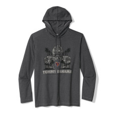 Толстовка Chicago Bears Tommy Bahama Black Backfield Bay