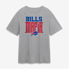 Футболка Buffalo Bills Heather Gray Mafia Футболка Buffalo Bills Heather Gray Mafia