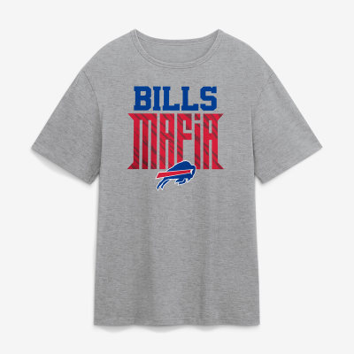 Футболка Buffalo Bills Heather Gray Mafia