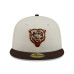 Бейсболка Chicago Bears New Era Cream/Brown Pumpkin Spice 59FIFTY