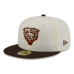 Бейсболка Chicago Bears New Era Cream/Brown Pumpkin Spice 59FIFTY
