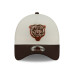 Бейсболка Chicago Bears New Era Cream/Brown Pumpkin Spice A-Frame 9FORTY