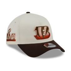 Бейсболка Cincinnati Bengals New Era Cream/Brown Pumpkin Spice A-Frame 9FORTY