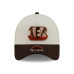 Бейсболка Cincinnati Bengals New Era Cream/Brown Pumpkin Spice A-Frame 9FORTY