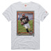 Футболка Unisex Cincinnati Bengals Chad Johnson Homage Ash NFL Topps Trading Card Tri-Blend