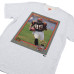 Футболка Unisex Cincinnati Bengals Chad Johnson Homage Ash NFL Topps Trading Card Tri-Blend