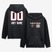 Именная толстовка Atlanta Falcons Black Touchdown Wordmark Name & Number Именная толстовка Atlanta Falcons Black Touchdown Wordmark Name & Number