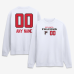 Именная свитшот Atlanta Falcons White Touchdown Wordmark Name & Number Именная свитшот Atlanta Falcons White Touchdown Wordmark Name & Number