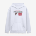 Именная толстовка Atlanta Falcons White Touchdown Wordmark Name & Number