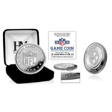 Монета Pittsburgh Steelers Highland Mint Limited-Edition 2026 Silver-Plated Game Flip Монета Pittsburgh Steelers Highland Mint Limited-Edition 2026 Silver-Plated Game Flip