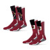 Носки 2 пары Unisex Arizona Cardinals Starter Big Energy Neo