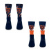 Носки 2 пары Unisex Chicago Bears Starter Big Energy Neo