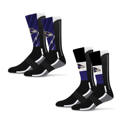 Носки 2 пары Unisex Baltimore Ravens Starter Big Energy Neo
