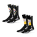 Носки 2 пары Unisex Pittsburgh Steelers Starter Big Energy Neo