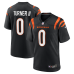 Джерси Cincinnati Bengals DJ Turner II Nike Black Team Game Джерси Cincinnati Bengals DJ Turner II Nike Black Team Game