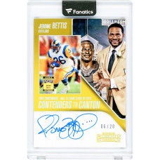 Карточка Jerome Bettis Pittsburgh Steelers Autographed 2018 Panini Contenders to Canton #CCA-JB #6/20