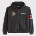 Толстовка Cincinnati Bengals Abercrombie & Fitch Black Fleece Full-Zip