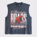 Chicago Bears Abercrombie & Fitch Navy Tank Top