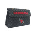 Женская Arizona Cardinals Cuce Black Vegan Leather Oversized Tote Bag