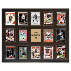 Плакетка Cincinnati Bengals Joe Burrow 16 x 20 Trading Card Плакетка Cincinnati Bengals Joe Burrow 16 x 20 Trading Card