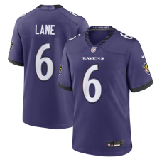 Джерси Baltimore Ravens Ja'Kobi Lane Nike Purple Team Game Джерси Baltimore Ravens Ja'Kobi Lane Nike Purple Team Game