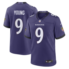 Джерси Baltimore Ravens Zion Young Nike Purple Team Game Джерси Baltimore Ravens Zion Young Nike Purple Team Game