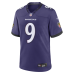 Джерси Baltimore Ravens Zion Young Nike Purple Team Game