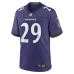 Джерси Baltimore Ravens Chandler Rivers Nike Purple Team Game