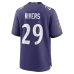Джерси Baltimore Ravens Chandler Rivers Nike Purple Team Game
